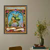 Diamond Painting -DIY Round Partial AB Drill Dragon Mother Son(45x55cm)