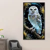 Diamond Painting-DIY Full Round Drill Owl(40*70CM)