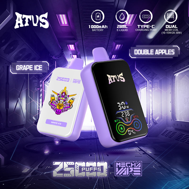 ATVS Mecha 25000 Puffs Disposable Vape Wholesale ATVS OPVape