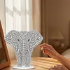 DIY Pearl Diamond Painting Tabletop Ornaments for Home Decor Handmade Craft Gift