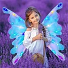Wearable Led Light Butterfly Wing-s Toys for Kids Girls Costume Birthday Gifts