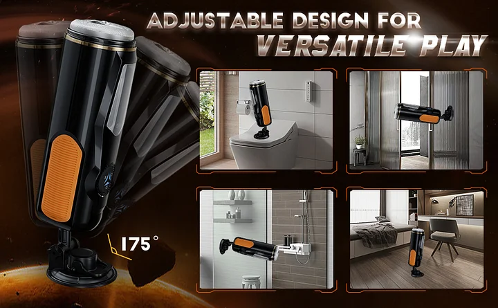 10 Hands-Free Electric Thrusting & Rotating Automatic Male Masturbator with Realistic Opening Suction Base 10 Hands-Free Electric Thrusting & Rotating Automatic Male Masturbator with Realistic Opening Suction Base