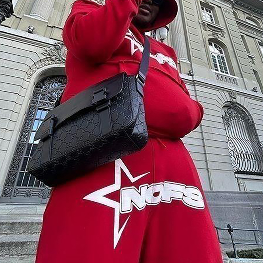 Retro Aesthetic Hipster Letter Print Loose Sweatshirt Y2K Hip Hop Streetwear