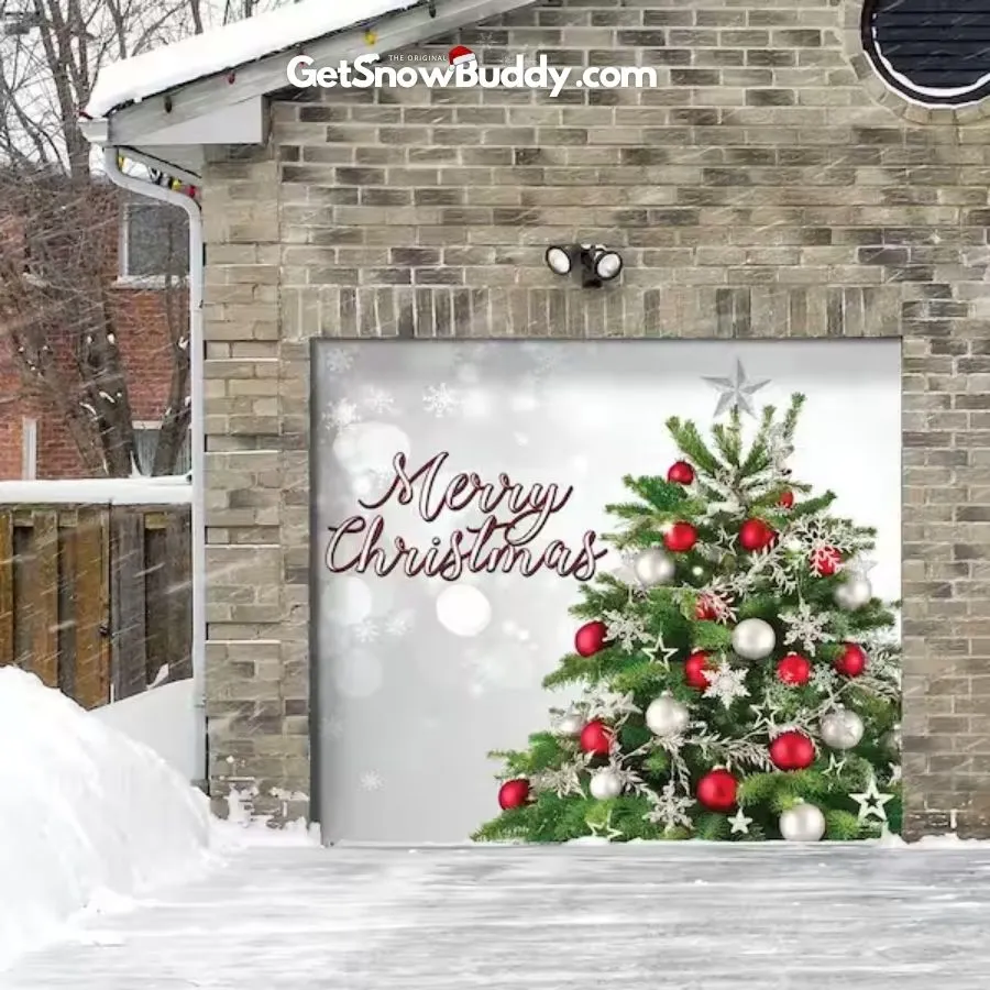 SnowBuddy Garage Door Covers Christmas 2024 Buy 2 Free Shipping