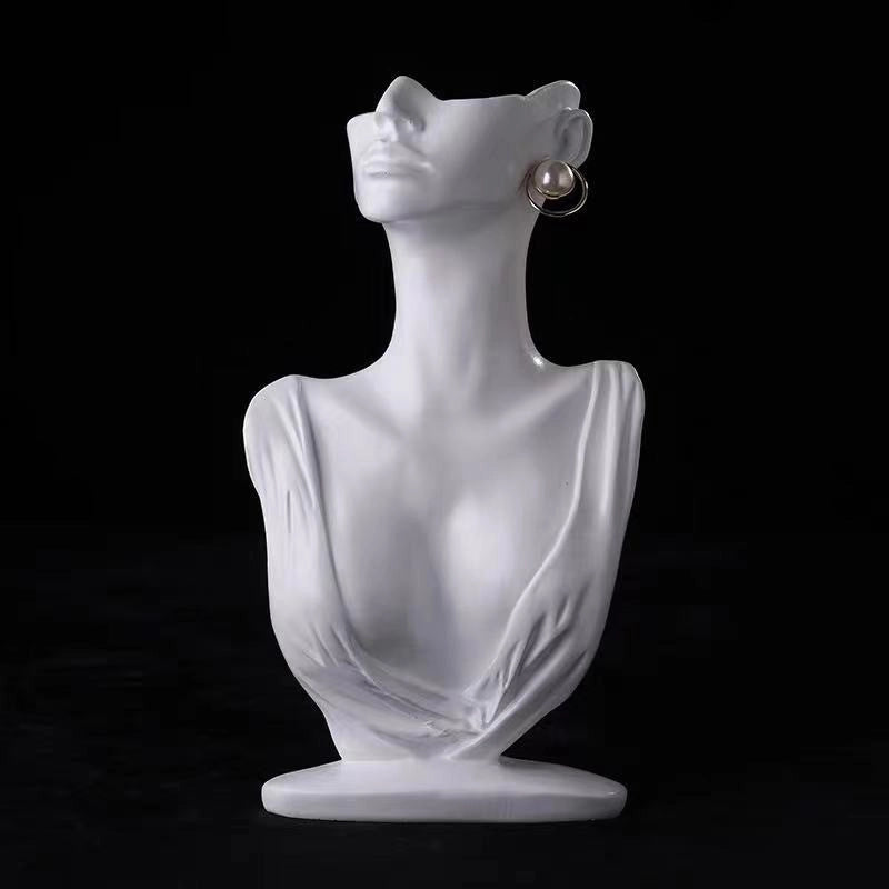 Resin Artistic Style Portrait Jewelry Rack