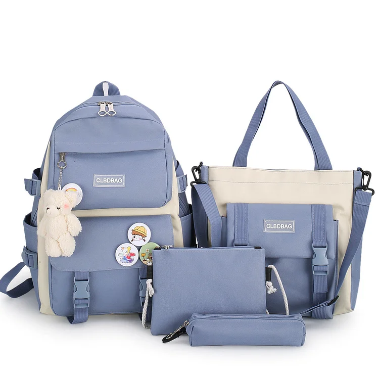 Kawaii Fashion Backpack (4pcs）
