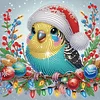 Diamond Painting - Partial Special Shaped Drill - Winter Parrot(Canvas|30*30cm)