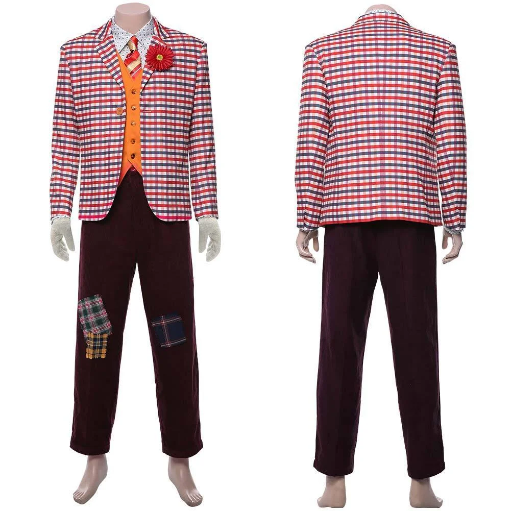 Movie Joker Joaquin Phoenix Arthur Fleck Jacket Cosplay Costume