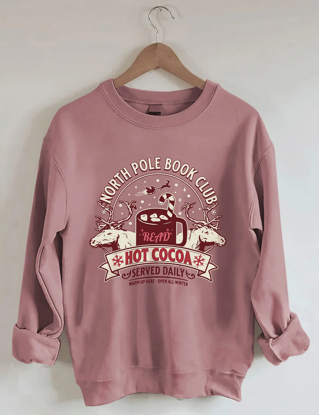 North Pole Book Club Sweatshirt