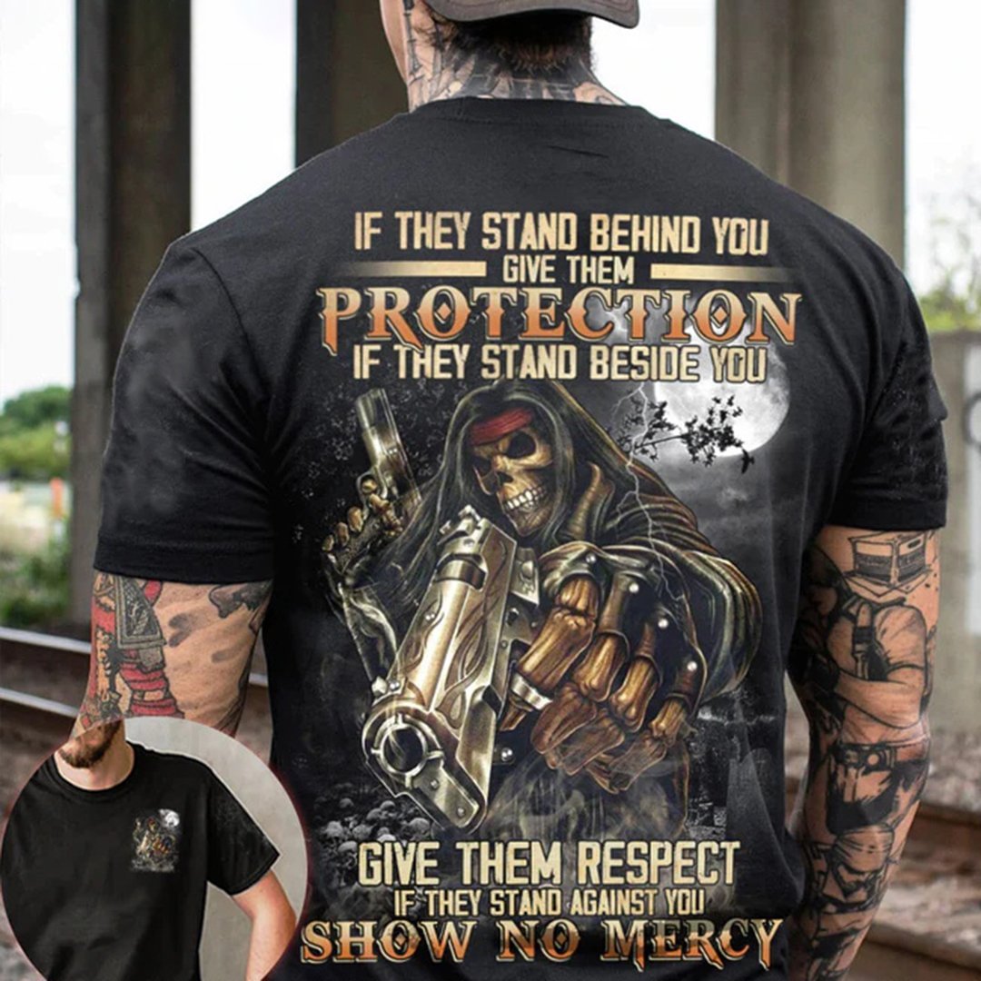 Show No Mercy Skull G Mens Short Sleeve