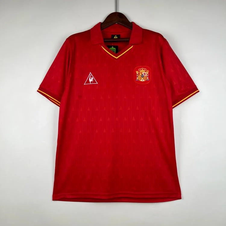 1988/90 Spain home retro jersey