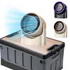 100 Level Portable Bladeless Fan USB Rechargeable Digital Display Desktop Fan
