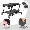 Torin 36" Rolling Foldable Car Creeper, Automotive Creeper 2-in-1 Garage Shop Creeper for Auto Repair, 300 Lbs Capacity, Black, TAM6505BB
