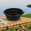 Silicone Face Ice Bath Bowl Folding Cold Plunge Basin Built In Icetray Skin Care