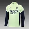2025/2026 Real Madrid Half-Pull Training Light Green Football Shirt 1:1 Thai Quality