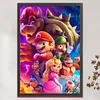 Super Mario Bros.-11CT Stamped Cross Stitch 40*60cm/15.75*23.62in (Big Size)