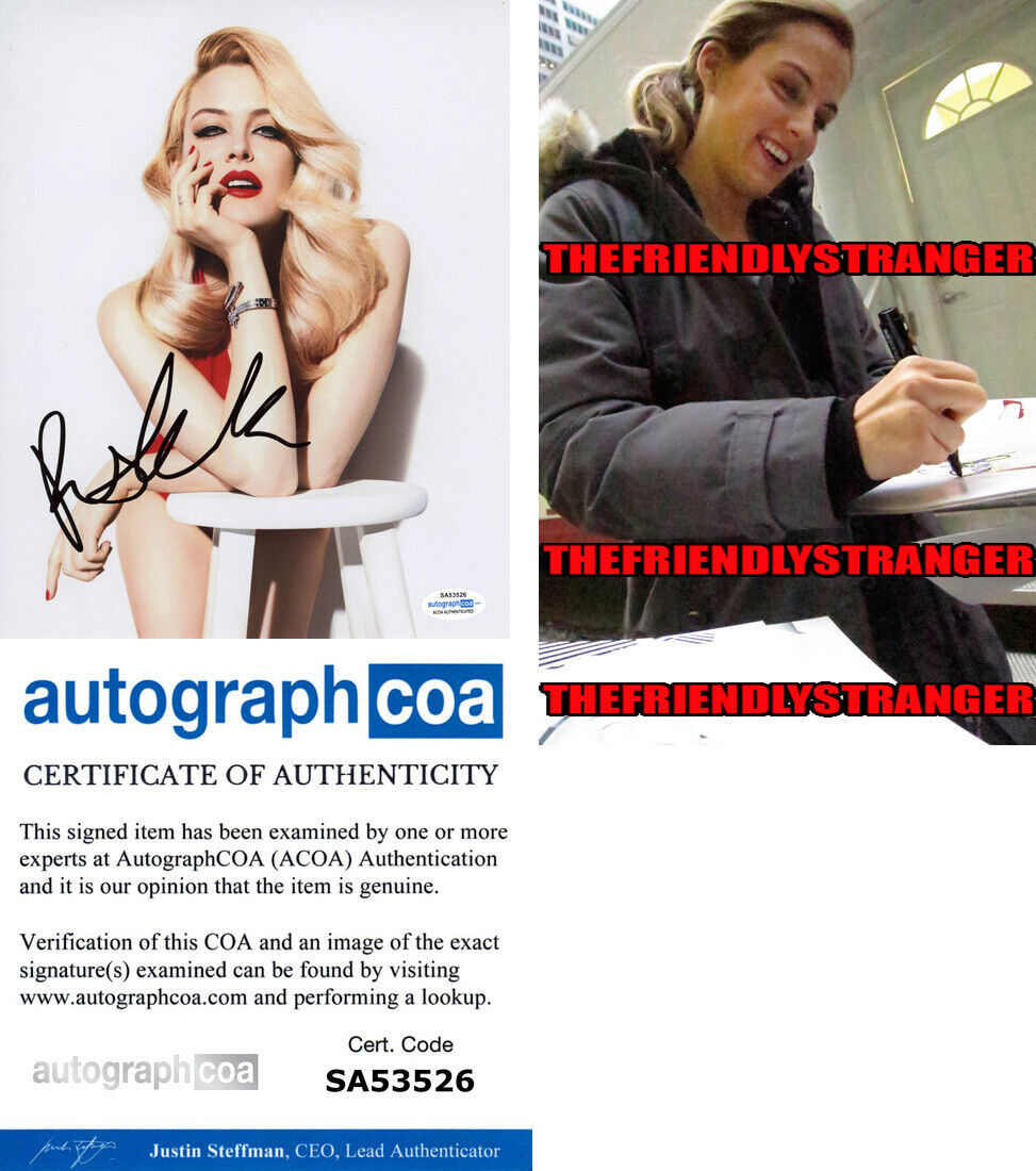 RILEY KEOUGH signed Autographed 8X10 Photo Poster painting L PROOF - SEXY Hot ACOA COA