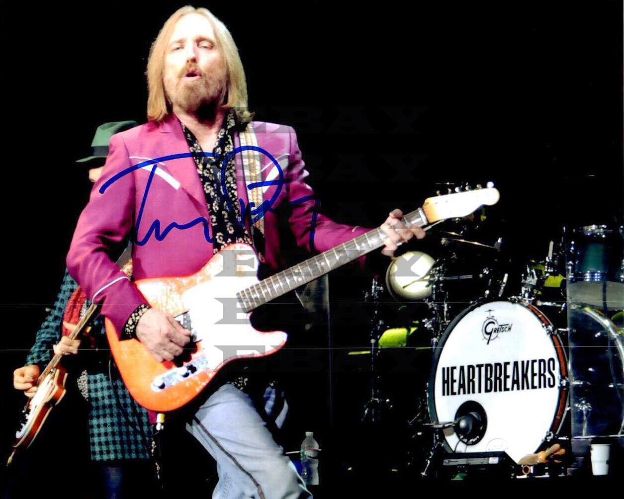 Tom Petty Heartbreakers Autographed Signed 8x10 Photo Poster painting Reprint