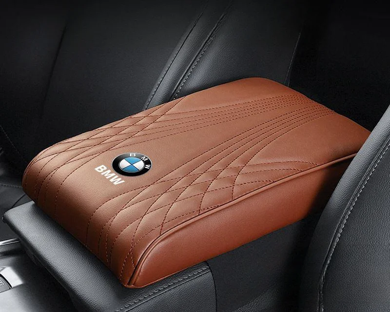 Memory Cotton Leather Car Armrest Box Pad