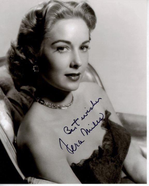 VERA MILES Signed Autographed Photo Poster painting