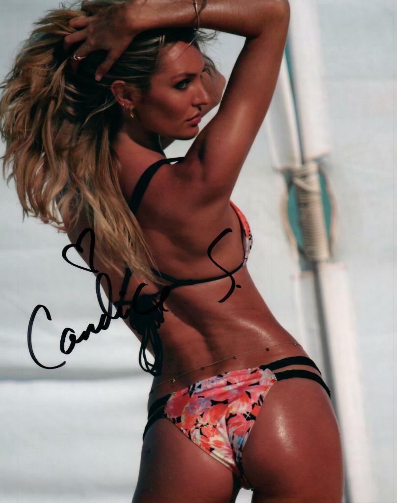 Candice Swanepoel signed 8x10 Picture autographed Photo Poster painting Nice Photo Poster painting with COA