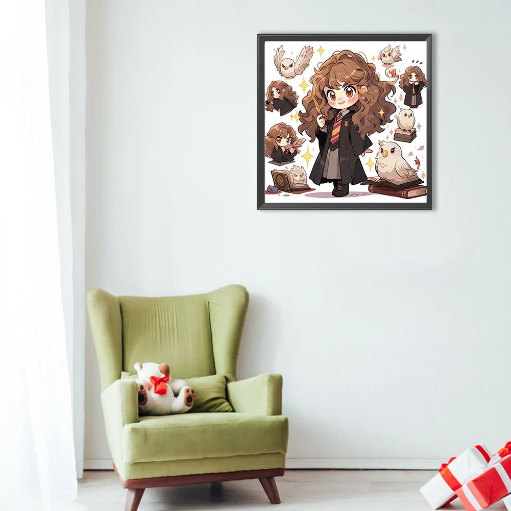 Diamond Painting - Full Round Drill - Harry Potter Hermionet(Canvas|50*40cm)