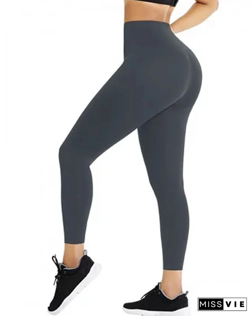 Seamless Waist Cicher Shapewear Sports Leggings