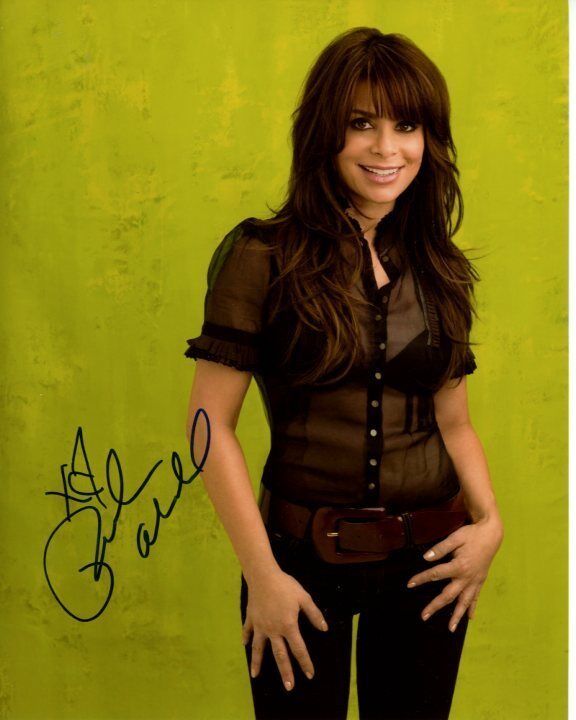 PAULA ABDUL signed autographed Photo Poster painting