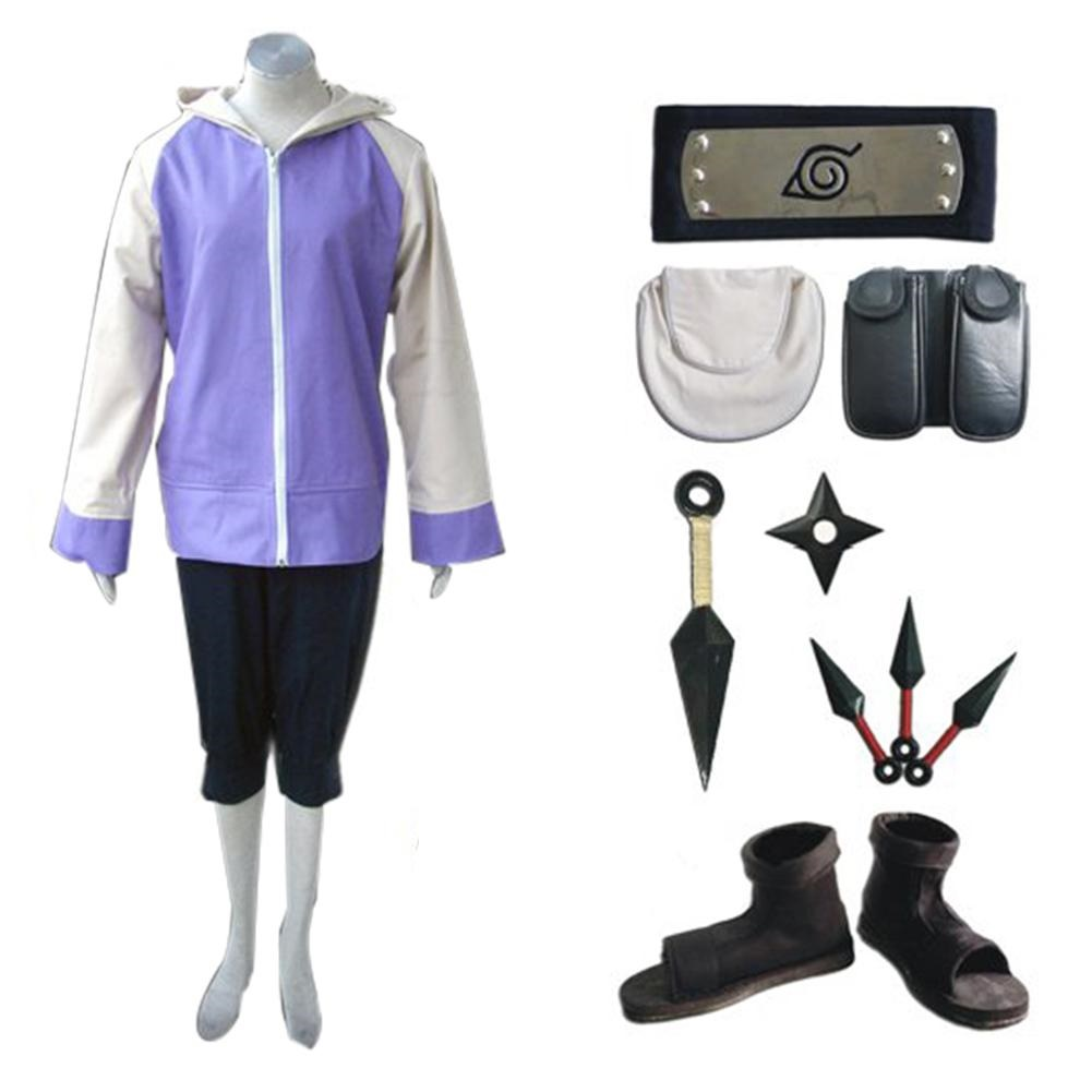 Naruto Hyuga Hinata Ver B Whole Set Cosplay Costume