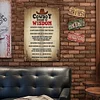 Cowboy Words Of Wisdom - Vintage Metal Signs - 20*30cm/30*40cm - Western&Warning