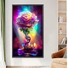 Diamond Painting -DIY Round Drill Rose(45x75cm)