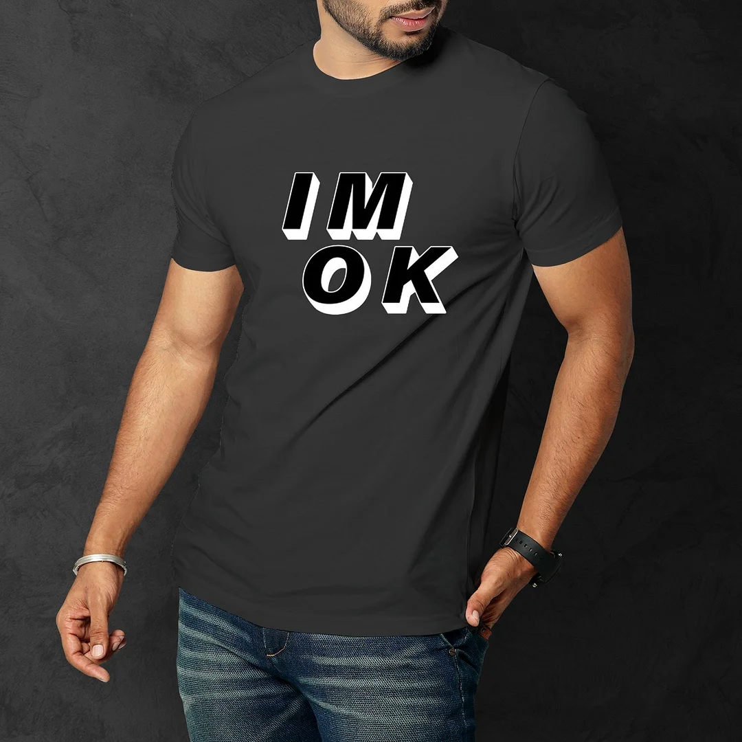 Funny Bidet I'm Ok I Bidet Men Funny T'Shirt