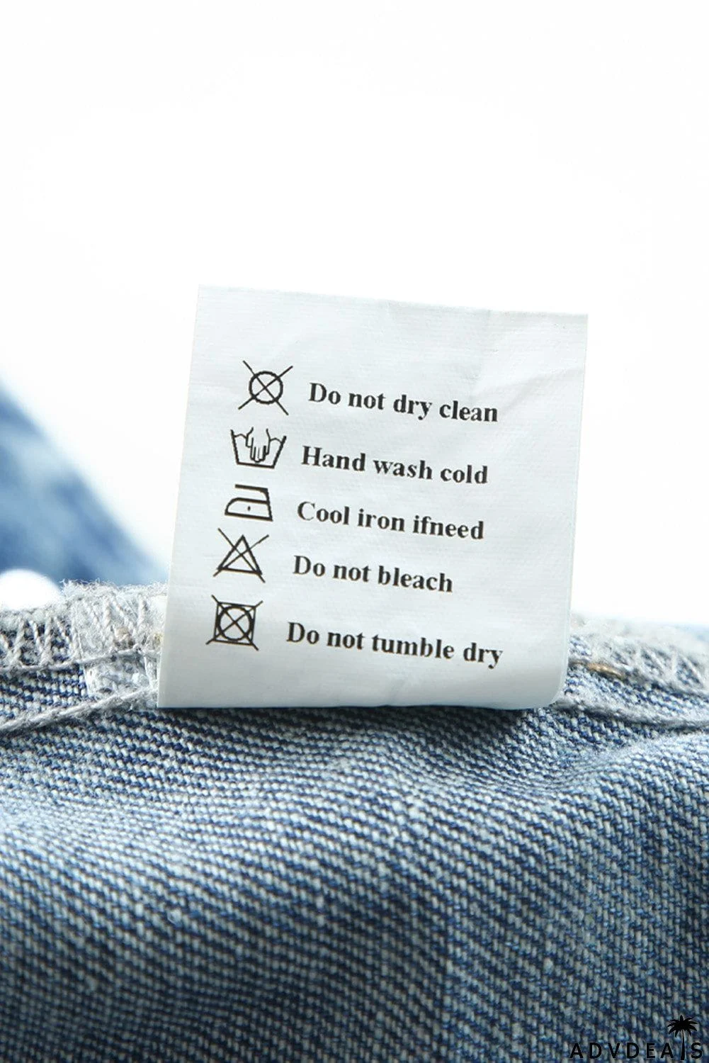 color Aztec Print Frayed Hem Denim Jacket