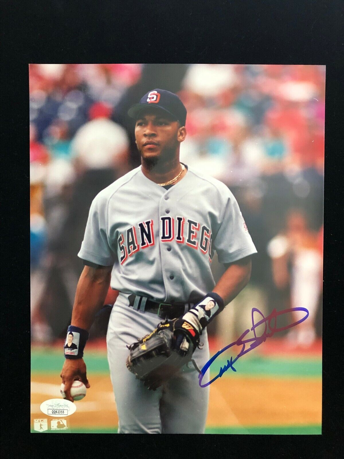 Gary Sheffield Signed Autographed Photo Poster painting - San Diego Padres - JSA QQ62355