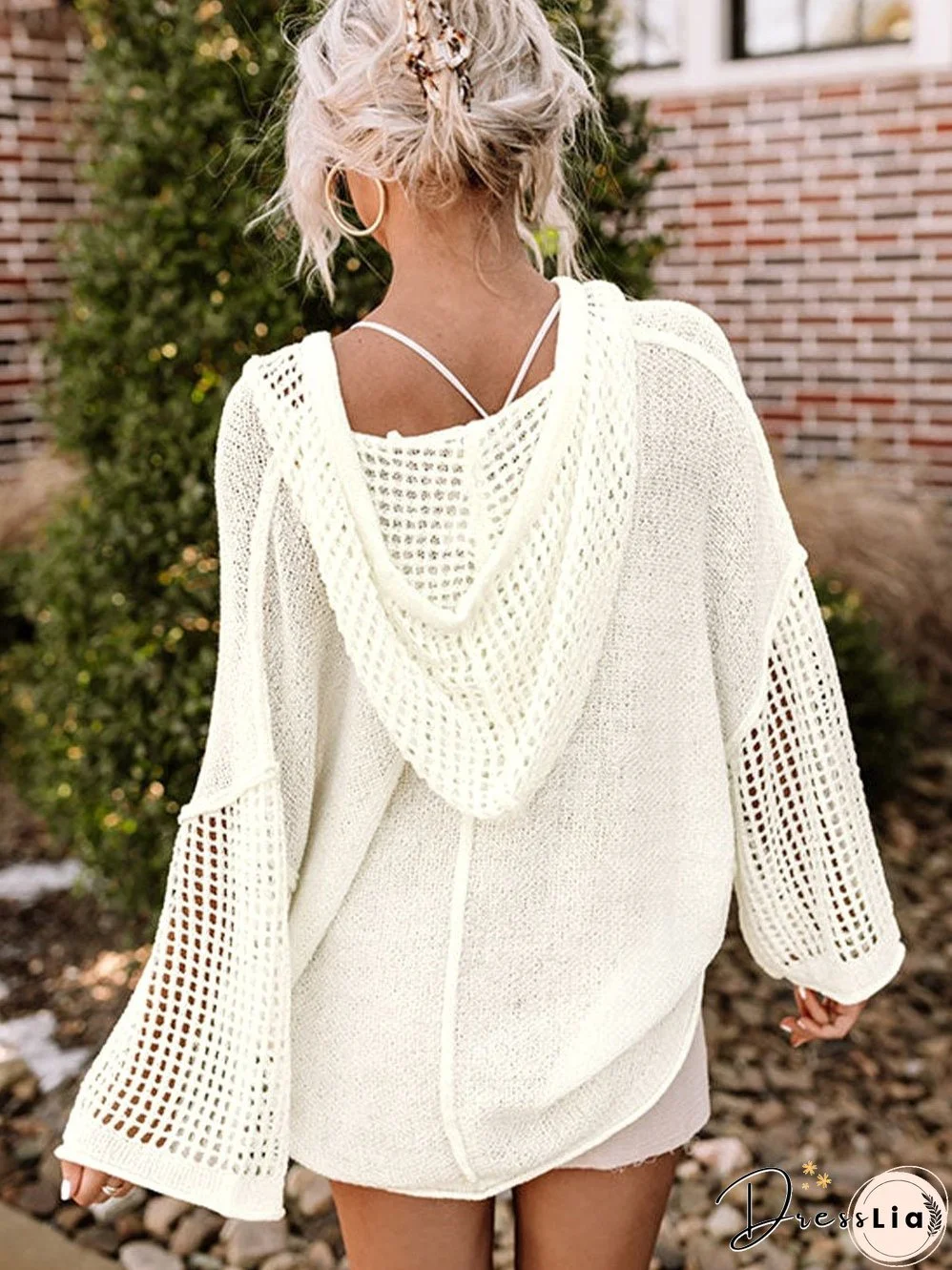 Crochet Hooded Tunic