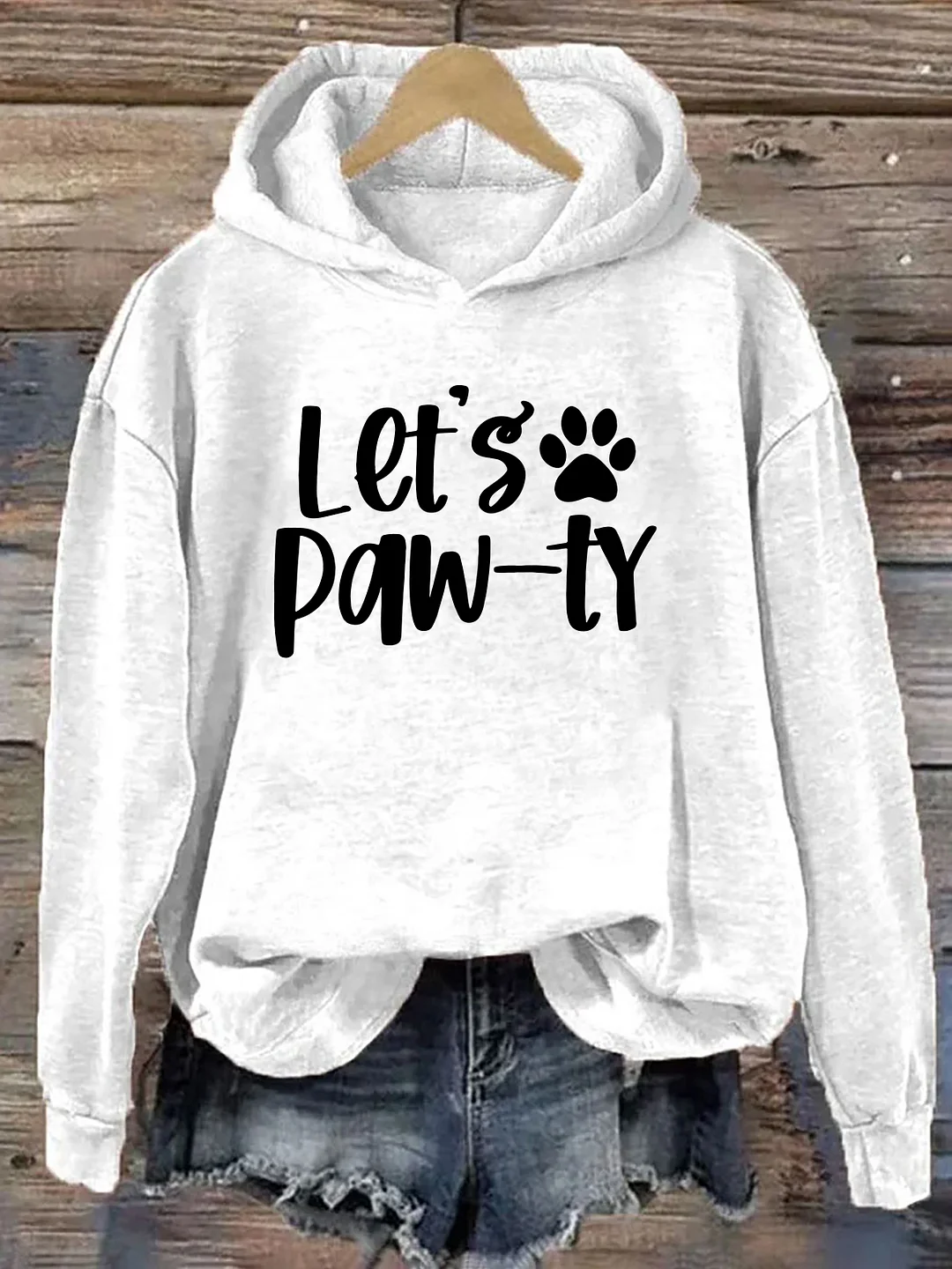 Let's Paw-ty Hoodie