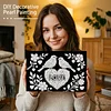 uk.everydayedeals DIY Pearl Painting With Frame - Handmade Self-Adhesive Pearls - Birds(20*30cm)