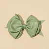 Cute Plain Colors Bowknot Hair Pin for Baby Girls