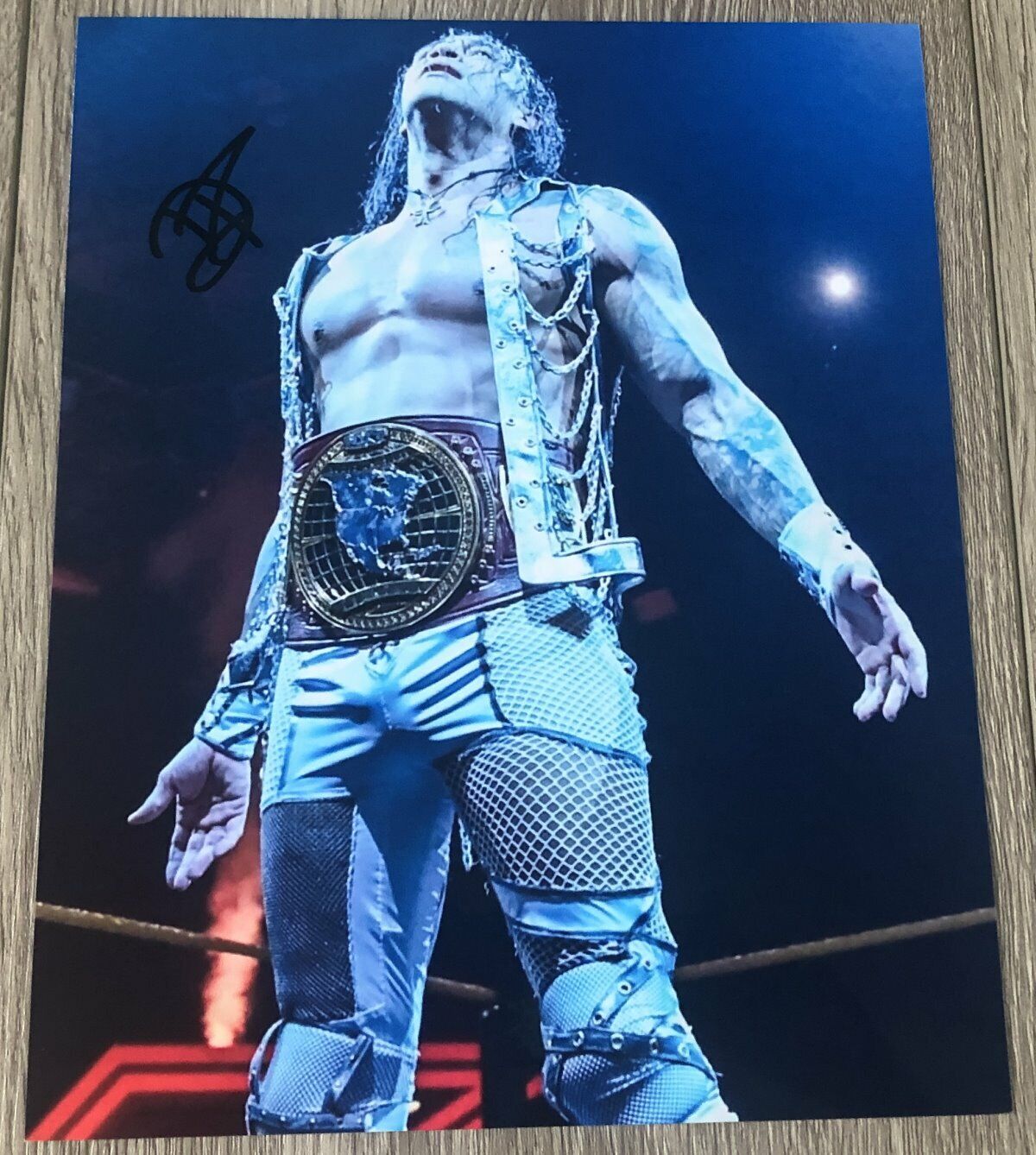 DAMIAN PRIEST SIGNED AUTOGRAPH WWE RAW SMACKDOWN NXT 8x10 Photo Poster painting F w/EXACT PROOF