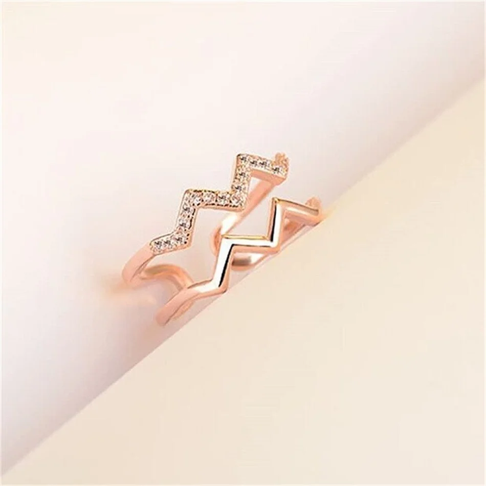 TO MY DAUGHTER HIGHS AND LOWS WAVE RING