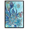 DIY Flower Special Shaped Diamond Painting 50 Pages A5 Notebook Sketchbook