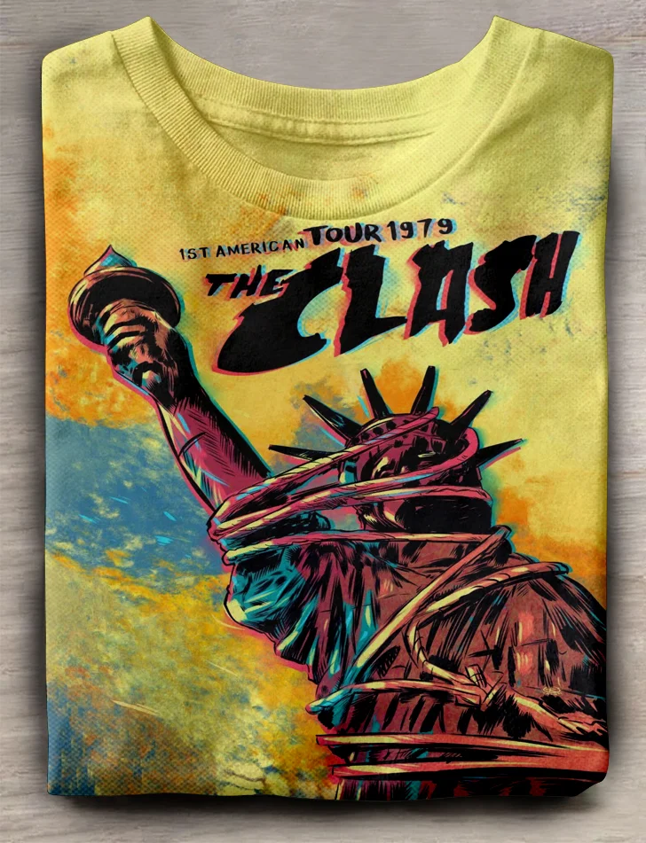 Teecade Teecade The Clash T-shirt