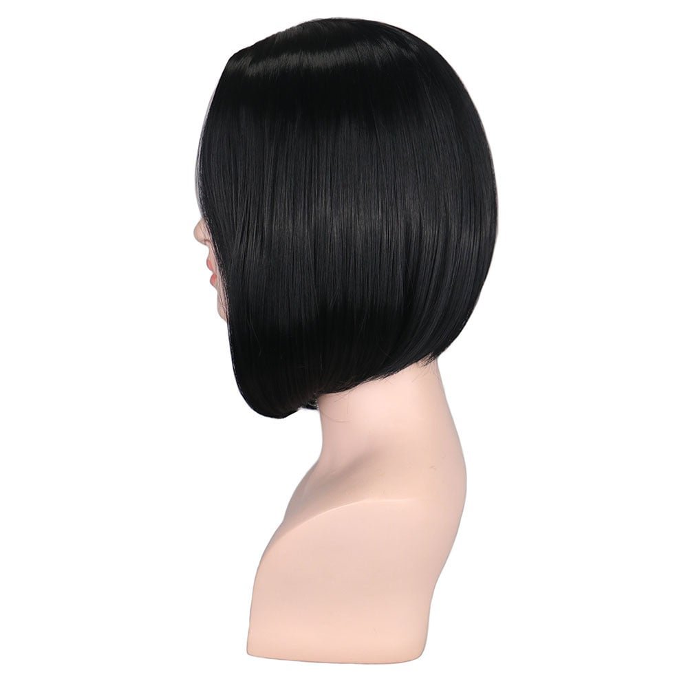 Chemical Fiber High Temperature Silk Women's Medium Split Short Straight Hair | EGEMISS