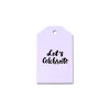 6PCS Colorful Birthday Party Gift Wrapping Congrats Cards