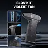300000RPM Mini Turbo Fan Multifunctional Electric Air Duster for Outdoor Camping