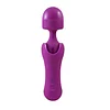 Rechargeable soft massage stick vibrator 