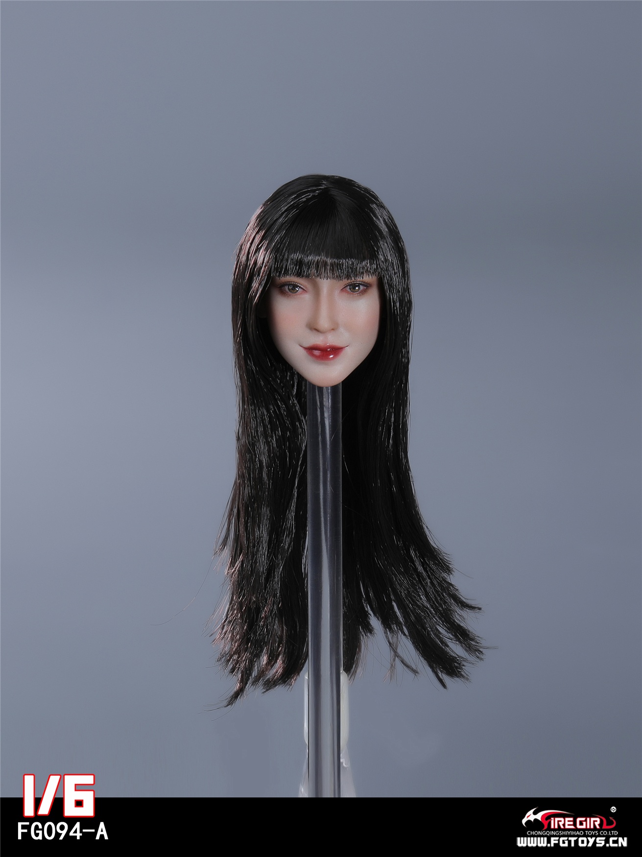 PRE-ORDER  Fire Girl Toys Xiao Ying Female soldier (FG094ABC) 1/6 Head Sculpt