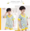Kid Baby Girl Boy Shorts Cartoon Pajamas 2 Pcs
