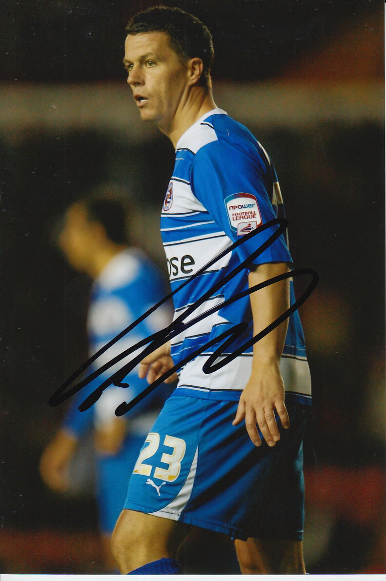 READING HAND SIGNED IAN HARTE 6X4 Photo Poster painting.