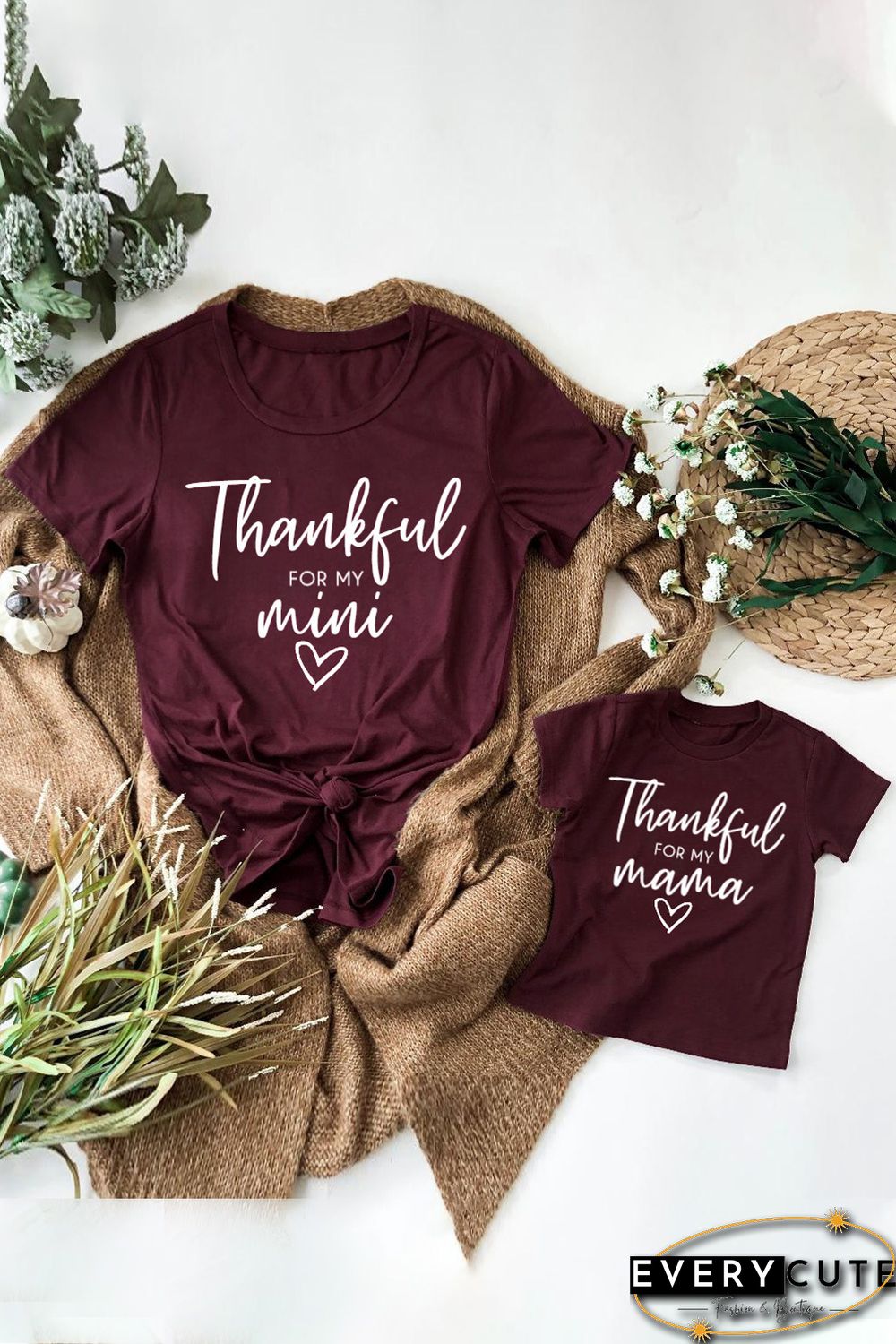 Wine Letters Print Mom Tee